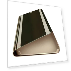 Smart Leather Flip Mirror Case with Clear View — Flip Cases, Shredded cabbage