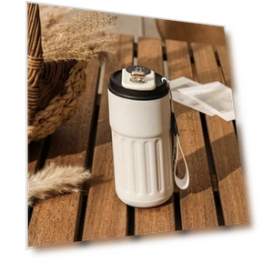 Smart Thermos with Digital LED Temperature Display — Travel Drinkware, Refreshing Home