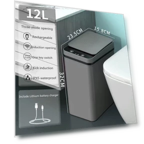 Smart Trash Bin — Kitchen Cans, Explorer Outdoors