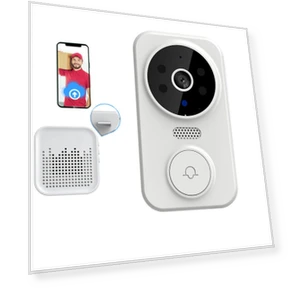 Smart Visual Doorbell — Smart Home Security, TOP-MALL-001