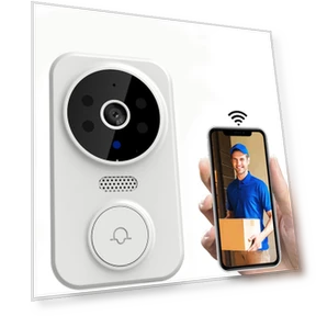 Smart Wi-Fi Video Doorbell — Smart Home Security, Baby cheetah
