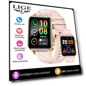 SmartWatch with Heart Rate and Sleep Monitor — Smartwatches, LIGE