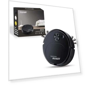 Sweeping Robot with USB Charging — Smart Cleaning Robots, Trendy Accessorie