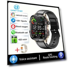 Ultra AMOLED Smart Watch — Smartwatches, Lucky Start