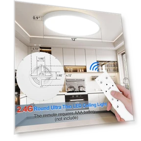 Ultra-Thin Smart LED Ceiling Light — Overhead Lighting, Canmeijia