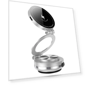 15W Wireless Charger Magnetic Phone Holder — Dashboard Installation Kits, Dream Garage