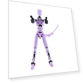 3D Printed Titan Robot Mobile Doll Set — Collectible Statues, lucky66