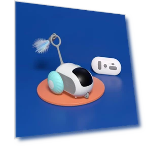 Automatic Moving Toy Car for Pets — Interactive Animal Companions, JINGYUE Pet