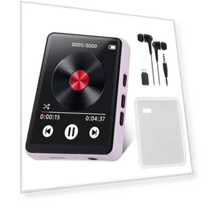 Bluetooth MP3 Player with Speaker — Portable Media Players, Home Textile Home Decoration