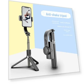 Bluetooth Selfie Stick with Stabilizer and Tripod — Selfie Sticks, Smarter than future