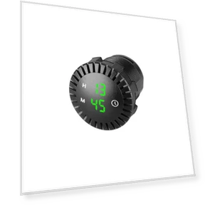 Car Electronic Clock Panel — Clock, Auto Launcher