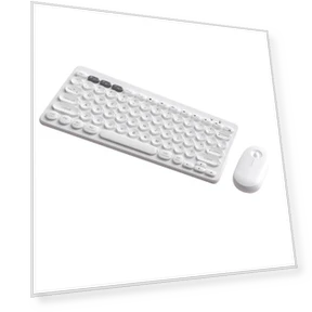 Chocolate Keycap Wireless Keyboard and Mouse — Keyboards, Computer boost