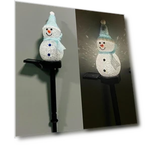 Christmas Snowman Solar Light — Lighted Displays, Smarter than future