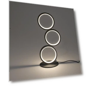 Dimmable Table Lamp with Smart Touch Ring — Desk & Table Lighting, Elegant Living House