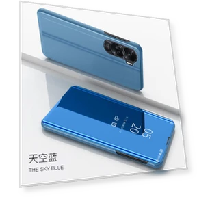 Luxury Smart Mirror Flip Phone Case with Stand — Basic Cases, case-A1