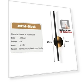 Modern LED Touch Dimmable Wall Light — Overhead Lighting, HIMO Group