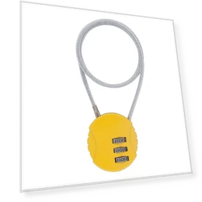 Motorcycle Helmet Lock — Luggage Locks, JOHO