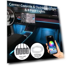 Neon Tube Lights for Dashboard — Light Kit, Timeless Home