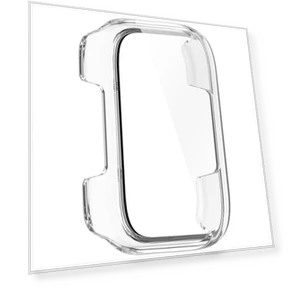 PC Case with Tempered Glass, Smart Watch G V9 Screen, Protective Case with Scratch Green — Screen Protectors, Happy Electronic King