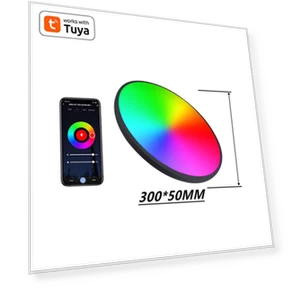 Round Ceiling Smart Light — Overhead Lighting, COMKIDS MALL