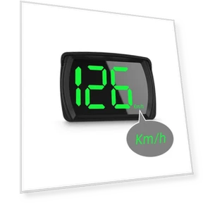 Smart Car GPS HUD Head Up Display Digital Speedometer — Navigation & GPS Accessories, A Auto Parts Mall