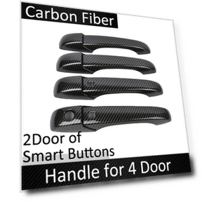 Smart Carbon Fiber Door Handle — Car Door Entry Guard