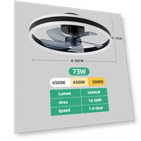 Smart Ceiling Fan with Light — Ceiling Fans & Accessories, Seahorse Home