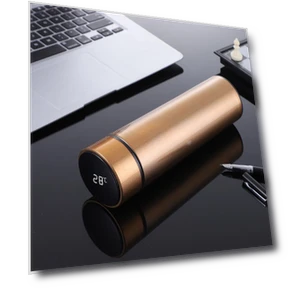 Smart Digital Thermos Water Bottle — Travel Drinkware, Elegant Living House