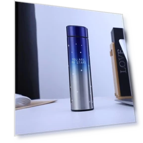 Smart Insulated Mini Thermo Cup with LED Temperature Display — Beverage Warmers, Comfort Homeware