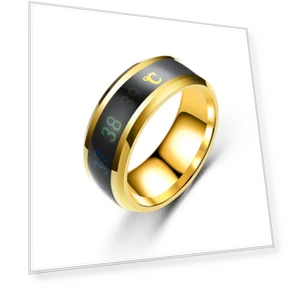 Smart Multifunctional Stainless Steel Couple Ring — Smart Rings, Discount product