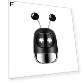 Swinging Robot Car Aromatherapy — Car Air Fresheners, Dream Garage
