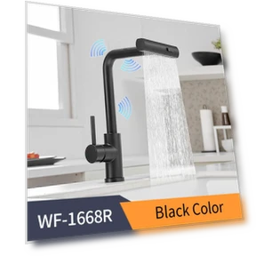 Touch Kitchen Faucet with Three Modes — Smart-Touch Kitchen Faucets, Harmonious Living Home