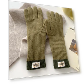Touchscreen Gloves with Five Fingers — Cold Weather Gloves, Female s