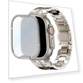 Ultra2 Aluminum Alloy Armor Frame with Integrated Tempered Film — Smartwatches, Smarter than future