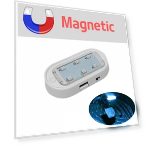 Wireless LED Car Ceiling Light — Creative Lighting Solutions, Dream Garage