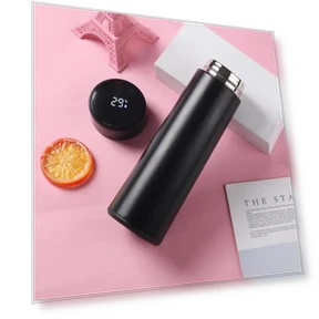 Creative Smart LED Thermos Bottle — Thermoses, TOP-MALL-001