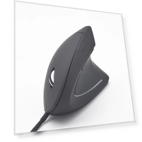 Ergonomic Rechargeable Vertical Bluetooth Mouse — Mouse Pads, Computer boost