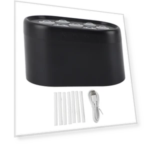 Essential Oil Diffuser Humidifier — Diffusers, Vestidos