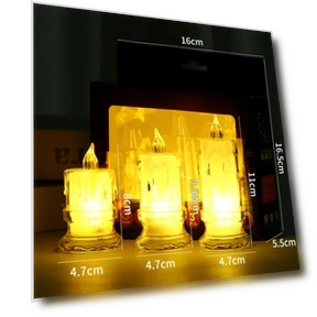 LED Candle Imitation — Flameless, AI Market