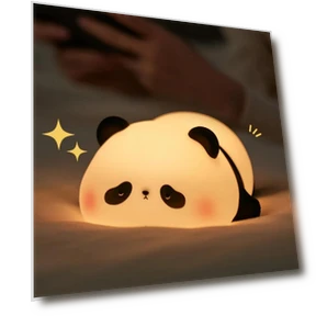 LED Night Light with Silicone Rabbit — Night Lights, TOP-MALL-001