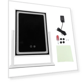 Makeup Mirror with Touch Control — Handheld, KONNWEI