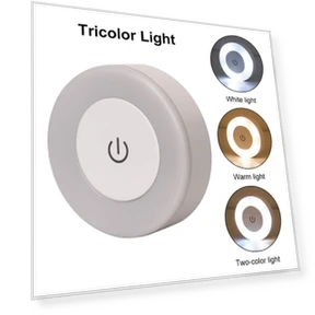 Portable LED Touch Night Light — Night Lights, Chic Interiors