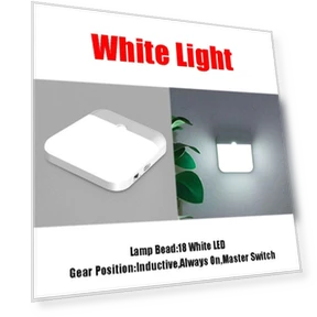 Rechargeable Dimmable Night Light — Night Lights, TOP-MALL-001