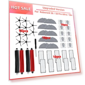 Roborock S8 / S8 Pro Ultra / S8+ Robot Vacuum Accessories Kit — Parts & Accessories, Modern Home Furnishing