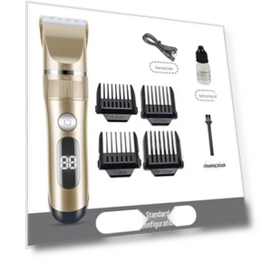 Silent Smart Hair Clipper with Digital Display — Hair Clippers, TopSky