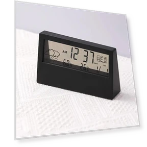 Silent Smart LED Desk Clock — Desk & Shelf, Daily necessities-V