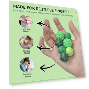 Silicone Magnetic Decompression Ball — Baby Balls & Playtime Essentials, Yoling