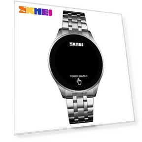 Simple Touch Screen LED Electronic Watch — Wearable Accessories, Skmei