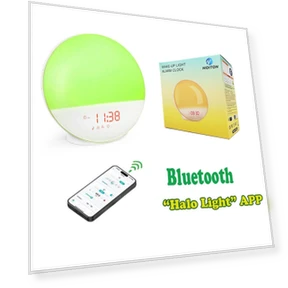 Smart Alarm Clock with Light — Alarms & Clocks, Daily necessities-V
