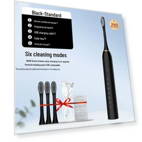Smart Rechargeable Electric Toothbrush — Ultrasonic, Perfect choice for your home